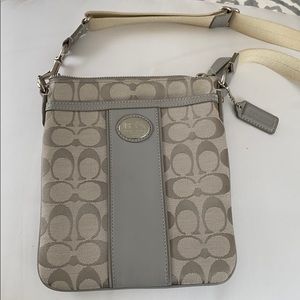 Coach cross body purse